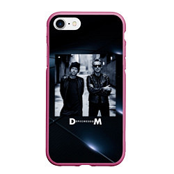 Чехол iPhone 7/8 матовый Depeche Mode - Мартин и Дэйв