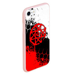 Чехол iPhone 7/8 матовый Печать Альфонса - стальной алхимик, цвет: 3D-светло-розовый — фото 2
