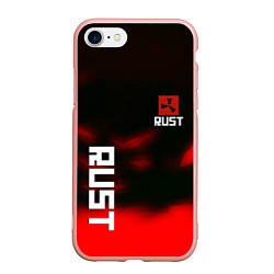 Чехол iPhone 7/8 матовый Rust the game colors