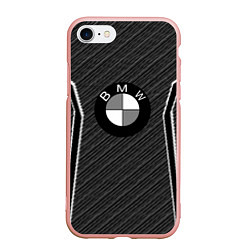 Чехол iPhone 7/8 матовый BMW carbon sport