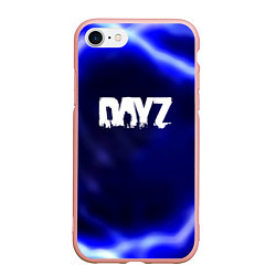 Чехол iPhone 7/8 матовый Dayz strom gradient, цвет: 3D-светло-розовый