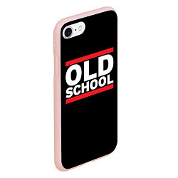 Чехол iPhone 7/8 матовый Old school - experience, цвет: 3D-светло-розовый — фото 2