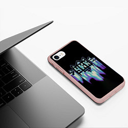 Чехол iPhone 7/8 матовый Универсам короли Казани, цвет: 3D-светло-розовый — фото 2