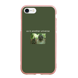 Чехол iPhone 7/8 матовый Us in another universe