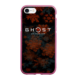 Чехол iPhone 7/8 матовый Ghost of Tsushima winter game