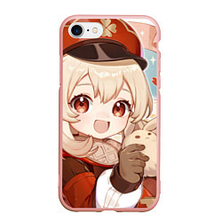 Чехол iPhone 7/8 матовый Genshin Impact Кли cute Dodoko