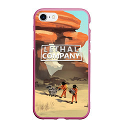 Чехол iPhone 7/8 матовый Lethal Company: Art