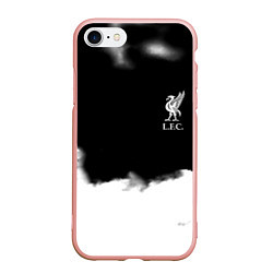 Чехол iPhone 7/8 матовый Liverpool текстура, цвет: 3D-светло-розовый