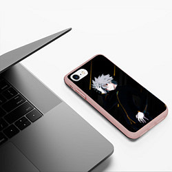 Чехол iPhone 7/8 матовый Каору Нагиса из Евангелиона, цвет: 3D-светло-розовый — фото 2