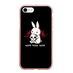 Чехол iPhone 7/8 матовый Хищный кролик