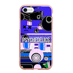 Чехол iPhone 7/8 матовый Psychedelics