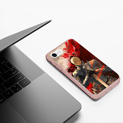 Чехол iPhone 7/8 матовый Подземелье вкусностей - Лайос рыцарь, цвет: 3D-светло-розовый — фото 2