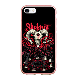 Чехол iPhone 7/8 матовый Slipknot