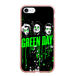 Чехол iPhone 7/8 матовый Green Day: Acid Colour