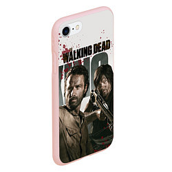 Чехол iPhone 7/8 матовый Walking Hunters, цвет: 3D-светло-розовый — фото 2