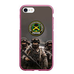 Чехол iPhone 7/8 матовый Мотострелковые войска - солдаты
