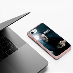 Чехол iPhone 7/8 матовый Armin Van Buuren, цвет: 3D-светло-розовый — фото 2