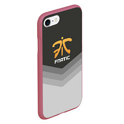 Чехол iPhone 7/8 матовый Fnatic Uniform, цвет: 3D-малиновый — фото 2