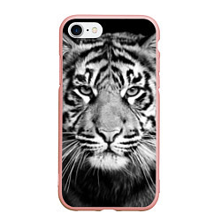 Чехол iPhone 7/8 матовый Красавец тигр