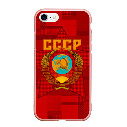 Чехол iPhone 7/8 матовый СССР