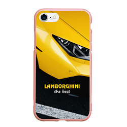 Чехол iPhone 7/8 матовый Lamborghini the best