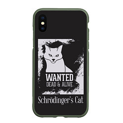 Чехол iPhone XS Max матовый Wanted Cat