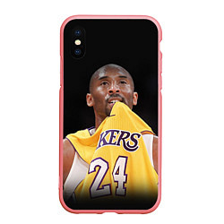 Чехол iPhone XS Max матовый Kobe Bryant