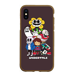 Чехол iPhone XS Max матовый Undertale 3