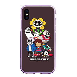 Чехол iPhone XS Max матовый Undertale 3