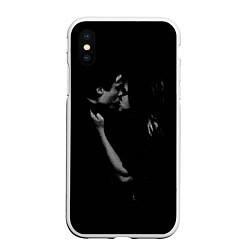 Чехол iPhone XS Max матовый Vampire Love, цвет: 3D-белый