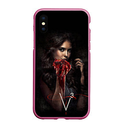 Чехол iPhone XS Max матовый Elena Gilbert V3