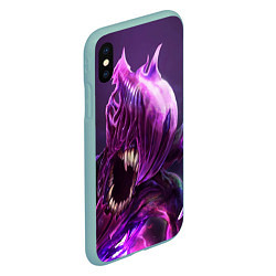 Чехол iPhone XS Max матовый Bane, цвет: 3D-мятный — фото 2