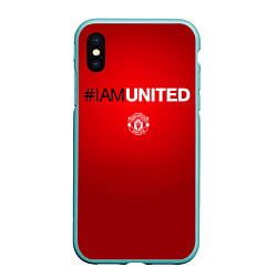 Чехол iPhone XS Max матовый I am United