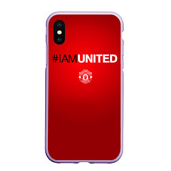 Чехол iPhone XS Max матовый I am United