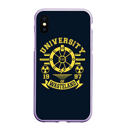 Чехол iPhone XS Max матовый University of Wasteland