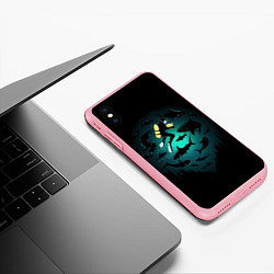 Чехол iPhone XS Max матовый Подводный мир, цвет: 3D-баблгам — фото 2