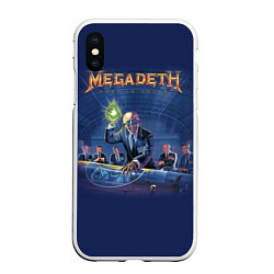 Чехол iPhone XS Max матовый Megadeth: Rust In Peace