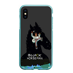 Чехол iPhone XS Max матовый Bojack Horseman