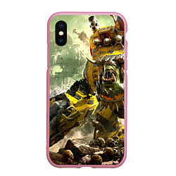 Чехол iPhone XS Max матовый WH40k warboss