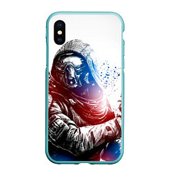 Чехол iPhone XS Max матовый Destiny 5, цвет: 3D-мятный