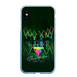 Чехол iPhone XS Max матовый Tokio Hotel: Dream Machine, цвет: 3D-голубой