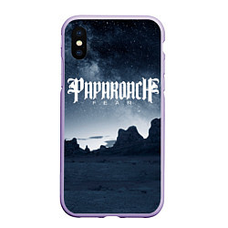 Чехол iPhone XS Max матовый Paparoach: Fear