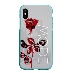 Чехол iPhone XS Max матовый Depeche Mode: Red Rose