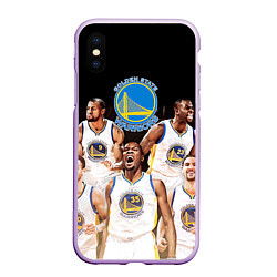 Чехол iPhone XS Max матовый Golden State Warriors 5