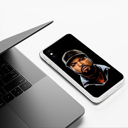 Чехол iPhone XS Max матовый Ice Cube, цвет: 3D-белый — фото 2