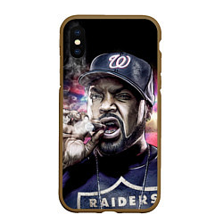 Чехол iPhone XS Max матовый Ice Cube: Big boss