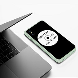 Чехол iPhone XS Max матовый SOAD: Steal this album, цвет: 3D-салатовый — фото 2