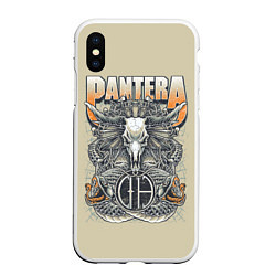 Чехол iPhone XS Max матовый Pantera: Wild Goat