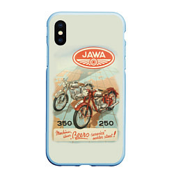 Чехол iPhone XS Max матовый JAWA