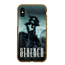 Чехол iPhone XS Max матовый STALKER: Pripyat